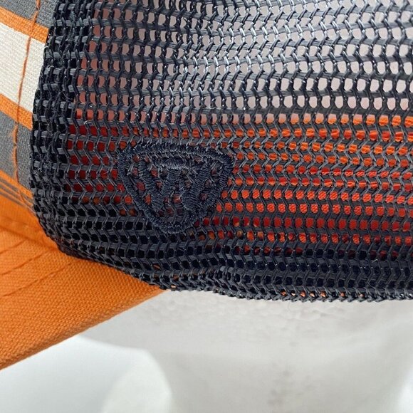 Clemson Tigers Ball Hat Cap Men’s SnapBack Mesh Trucker Orange Top Of The World - Picture 3 of 14